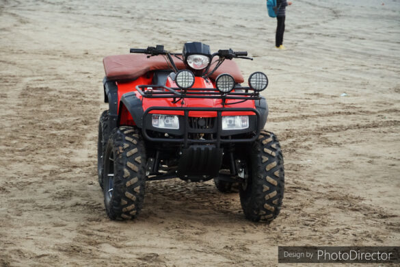 Sand Bike Ride in Versova Beach