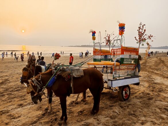 Ghoda Gadi at Versova Beach