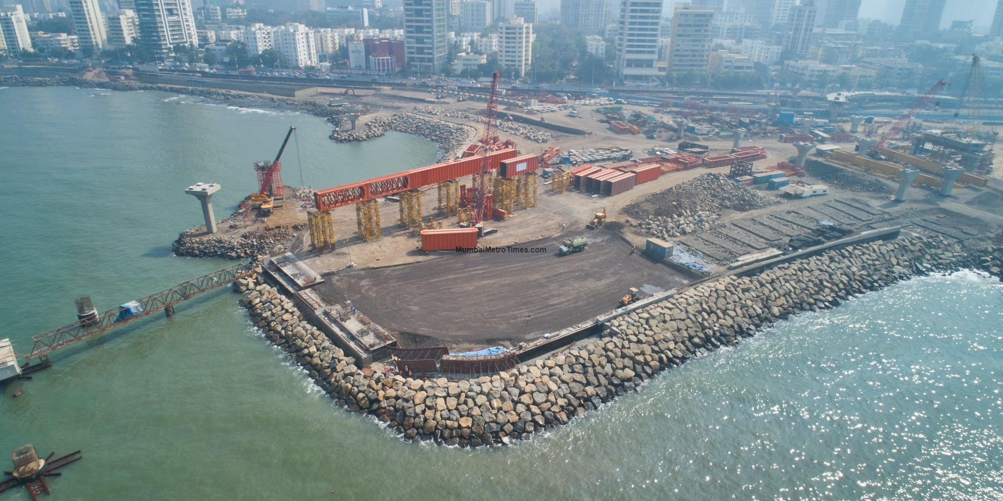 Mumbai Coastal Road Project Reaches 70% Completion Mark: Pics Here