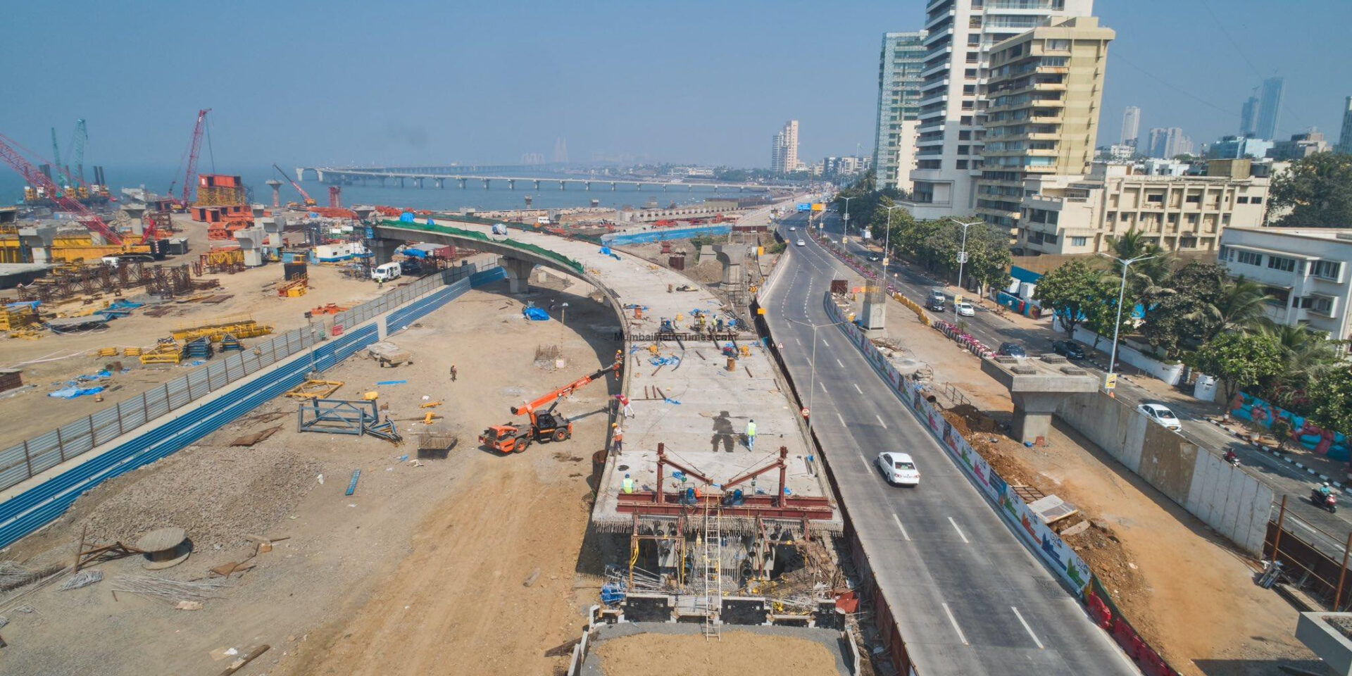 Mumbai Coastal Road Project Reaches 70% Completion Mark: Pics Here