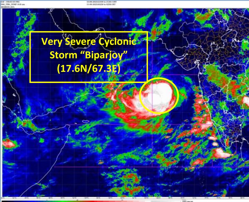 Update On Cyclone Biparjoy Battling Natures Wrath 0426