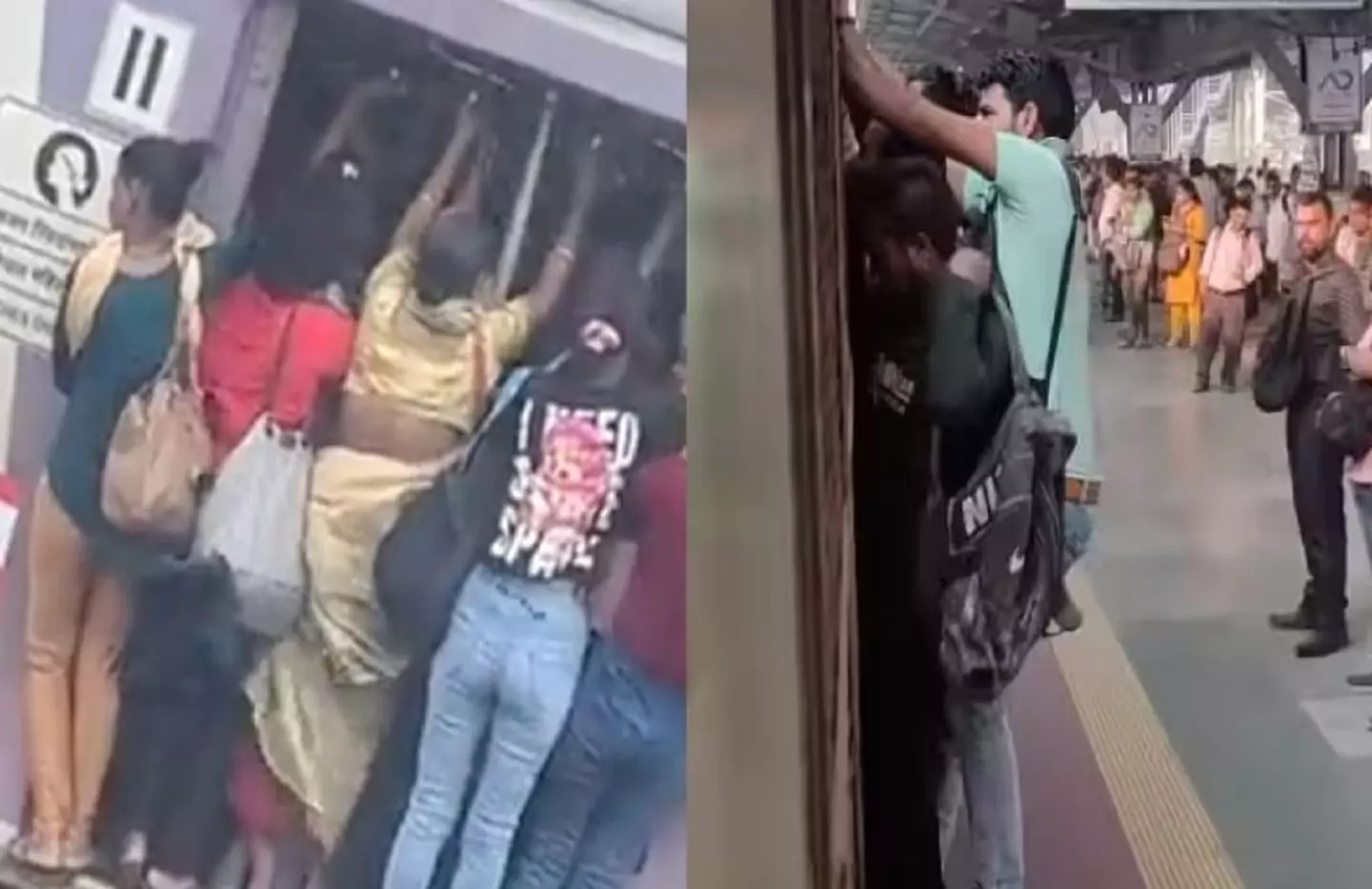 Viral Video Highlights Mumbai Local Train Commuters' Daily Struggles ...